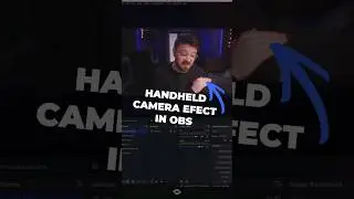 Handheld Camera Effect On Your Webcam In OBS 