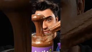 Chocolate Ice Cream ASMR Eating 🫠