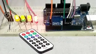 Arduino IR Remote Control LED | Arduino IR Receiver