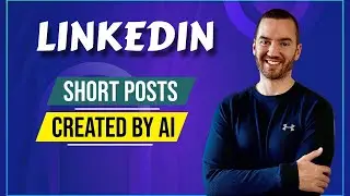 Short LinkedIn Posts With AI (Writesonic LinkedIn Post Generator)