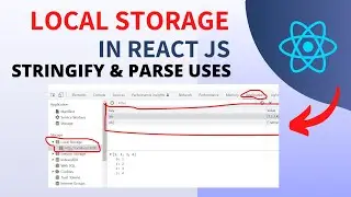 How To Save Data In Localstorage In React JS ✅ [ JSON parse and stringify Example in Hindi ] 💻
