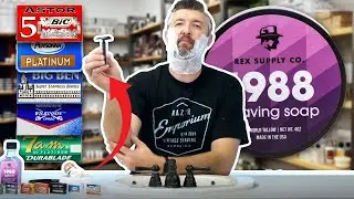 7 Blades in 1 Shave: Which DE Razor Blade is the Best Shave? Which Blade is the Sharpest?