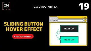 Sliding Button Hover Effect using HTML and CSS | Coding Ninja