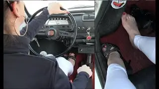 ⚡️ Code 589 ▪️ Fiat 500 shoes shopping! Starring Miss Ninfa | Pedal Vamp Pedal Pumping