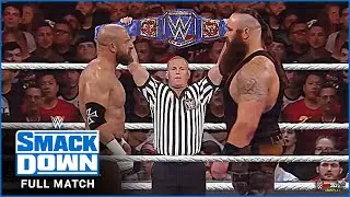 Braun Strowman vs. Triple H - WWE Universal Championship Match : April 23, 2020
