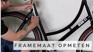 Framemaat opmeten - Frame maat van je huidige fiets meten