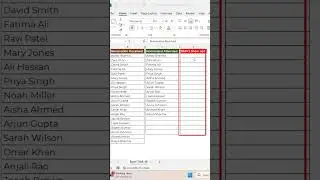 Excel Trick 48 - How to compare two lists and find the missing entries 