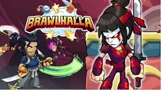 BrawlHalla || Баскет! Снег! и ПвП!