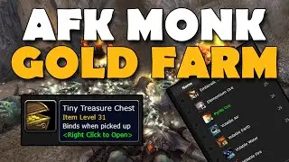Monk AFK Gold Farming Guide 10k Gold Per Hour EASY GOLD MAKING WoW