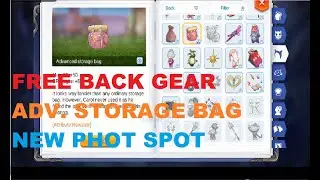 FREE BACK GEAR/ADV. STORAGE BAG/PHOTO SPOTS/Ragnarok Eternal Love