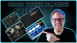 FOUR nice free plugins to grab! No Talking! FREE plugins!