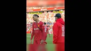 Van Dijk and Klopp last meeting💔#football #vandijk #klopp