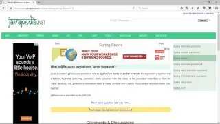What is @Resource annotation in Spring framework?
| javapedia.net