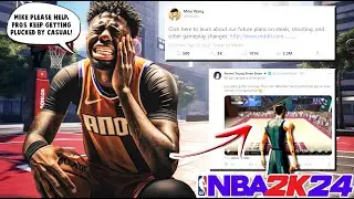 MIKE WANG TALKS GAMEPLAY CHANGES REGARDING STEALS AND SHOOTING | NBA 2K24 NEWS AND UPDATES