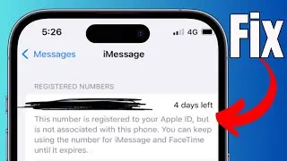 How To Fix This Number Is Registered To Your Apple ID But Is Not Associated with This Phone