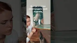 Баллончик с акриловой краской + кисть. 2-3 слоя. Далее финиш смолой. #art #resinart #эпоксиднаясмола