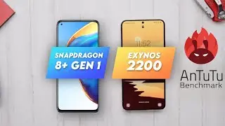 Snapdragon 8 Gen 1 Plus Vs Exynos 2200 | Antutu Benchmark & Specification