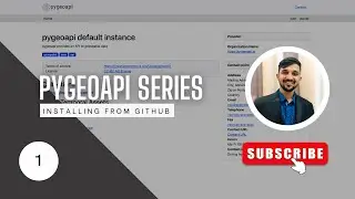 Installing Pygeoapi from Github | Pygeoapi series | Krishna Lodha