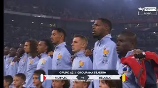 France vs Belgium National Anthem - UEFA Nations League 2024/25