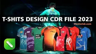 Sports T-Shirts Design Download In CDR Files |Sheri SK| |T-Shirts Design Download|