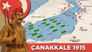 Osmanlı'nın Son Direnişi: ÇANAKKALE SAVAŞI 1915 (18 Mart Deniz Zaferi) || 3D VERSİYON