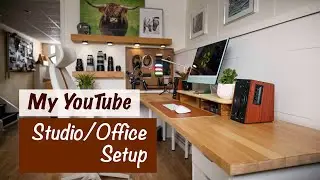 My YouTube Studio/Office Setup I 4K