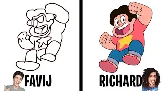 GARA DI DISEGNO! - (Favij vs RichardHTT) - LA RIVINCITA!