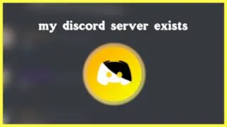 my discord server exists