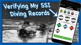 Updating your SSI App diving records. Total dives, max depth, longest dive