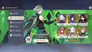 UPDATE!!! 4.7 NEW CHARACTERS Clorinde, Sethos, Rerun Furina, Alhatiham, Shenhe - Genshin Impact