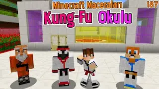 ABUZİ KUNG-FU OKULU AÇTI Minecraft Maceraları 187. Bölüm