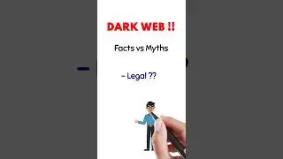 Dark web !!! Facts vs myths #shorts #shortvideo #darkweb #facts #myths #india #viral
