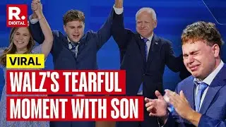 Meet Gus Walz, 17-Year-Old-Son Of Tim Walz Who Burst Into Tears During His Fathers Speech At DNC