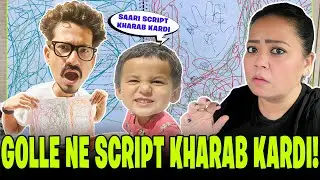 Golle Ne Script Kharab Kardi !😮🫢| Bharti Singh | Haarsh Limbachiyaa | Golla