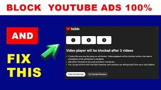blocks ads and removes  youtube messages.