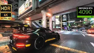 [HDR] Cyberpunk 2077 Fully MODDED Looks Insane! 70+ Mods | OVERDRIVE | RTX 4090 Showcase