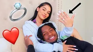 we're secretly engaged.... *ANSWERING YOUR ASSUMPTIONS*