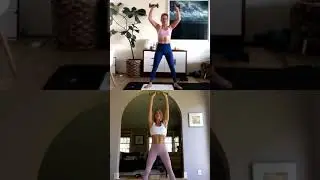 Candace Cameron Bure from Full House Does Yoga with Weights