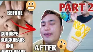 Goodbye blackheads and white heads😱 | ORANGE EXPLOITATING GEL