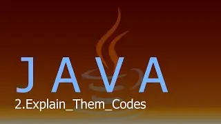 Java with IntelliJ 2 - What are these Lines of Code