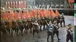 Парад Победы 1945 в цвете (1/2)