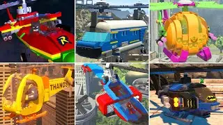 All Helicopters in LEGO Videogames