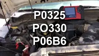 KNOCK SENSOR PROBLEM P0325 P0330 P06B6