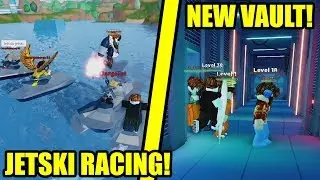[FULL GUIDE] NEW BANK VAULTS and JETSKI RACING UPDATE! | Roblox Jailbreak