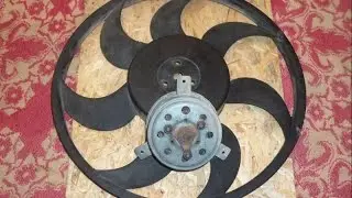 Volvo S80 repair the cooling fan