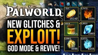 Palworld - 5 GLITCHES! God Mode & Money Glitch! AFTER PATCH!