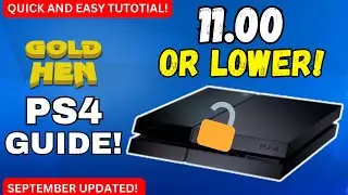 How To Jailbreak ANY PS4 on 11.00 or Lower (Quick EASY Method!)