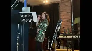 Moments from the recording studio, on our latest single The One That Got Away, Great times!