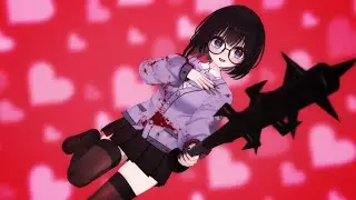 【OC MMD】Bokusatsu Tenshi Dokuro-Chan/撲殺天使ドクロちゃん(AI Kitazawa yui)