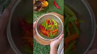 Instant Chilli & Carrot Pickle ! Takes only 5 mins to make & Less Oil